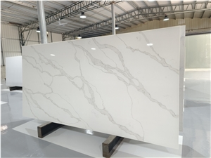 Factory Price Calacatta Quartz Big Slab