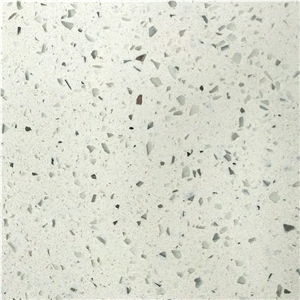 Factory Price White Crystal Quartz Slab