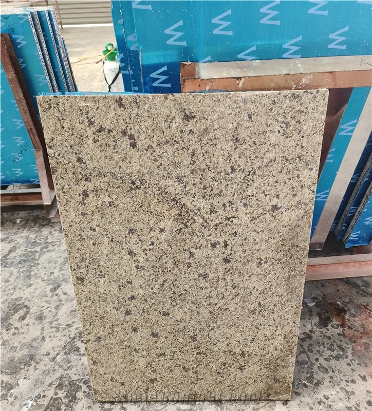 Golden Yellow Granite Stone Aluminum Composite Panels