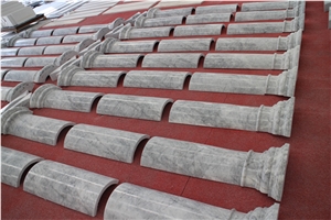 Natural Stone Marble Column For Villa