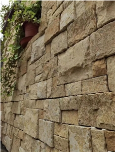 Union Deco Limestone Stone Veneer Yellow Loose Ledge Stone