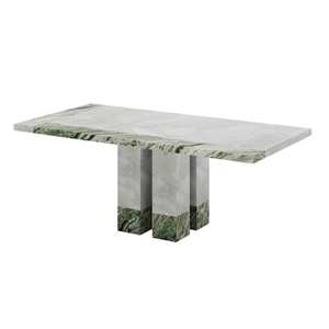 Customizable Natural Marble River Jade Marble Tabletop