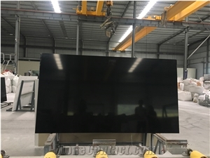 1ST Choice Engineered Quartz Pure Black Slab