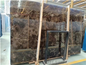 China Quarry Supply Dark Emperador Marble