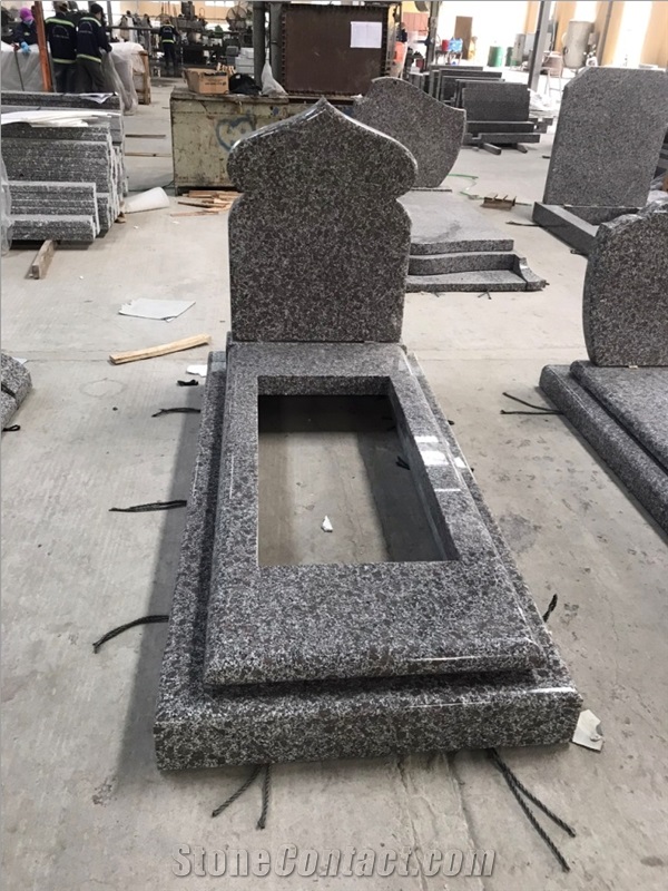 Rosa Violet Granite For Tombstone