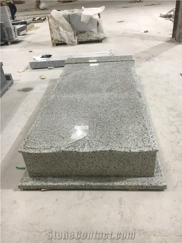 Tombstone By Classic Light Grey Granite