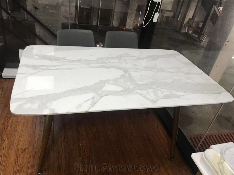 Calacatta White Marble For Wall Cladding