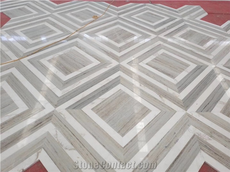 Cheap Crystal Wood Grain Marble For Floor Tiles
