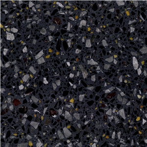 Moon Lake Black Terrazzo
