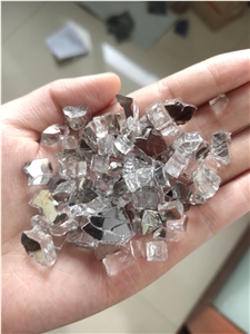 Crushed Fire Glass Chips Fireplace Pit Glass
