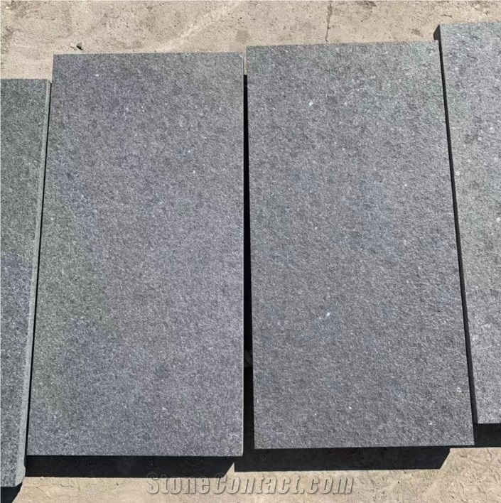 Absolute Black Granite Steps, Black Granite Risers