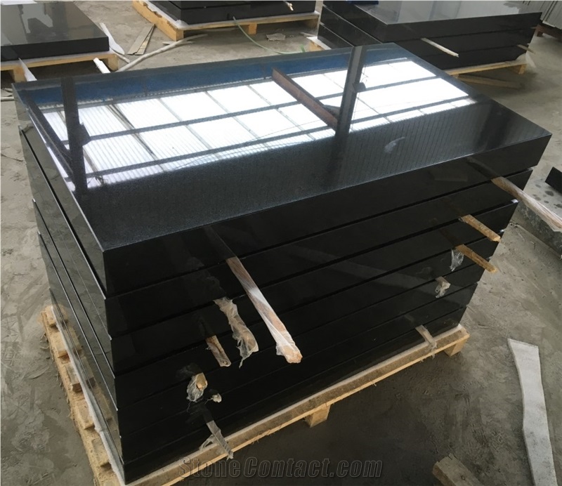 China Shanxi Absolute Black Polished Granite Tile & Slab