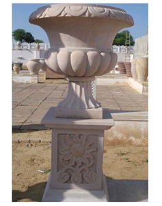 Europe Style Garden Decoration Carved Flower Pot