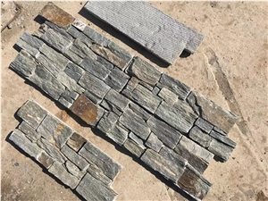Exterior Natural Cement Stacked Slate Culture Stone