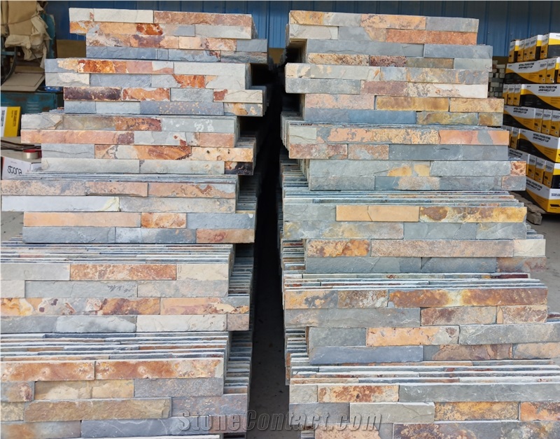 Natural Rustic Slate Culture Stone Wall Cladding