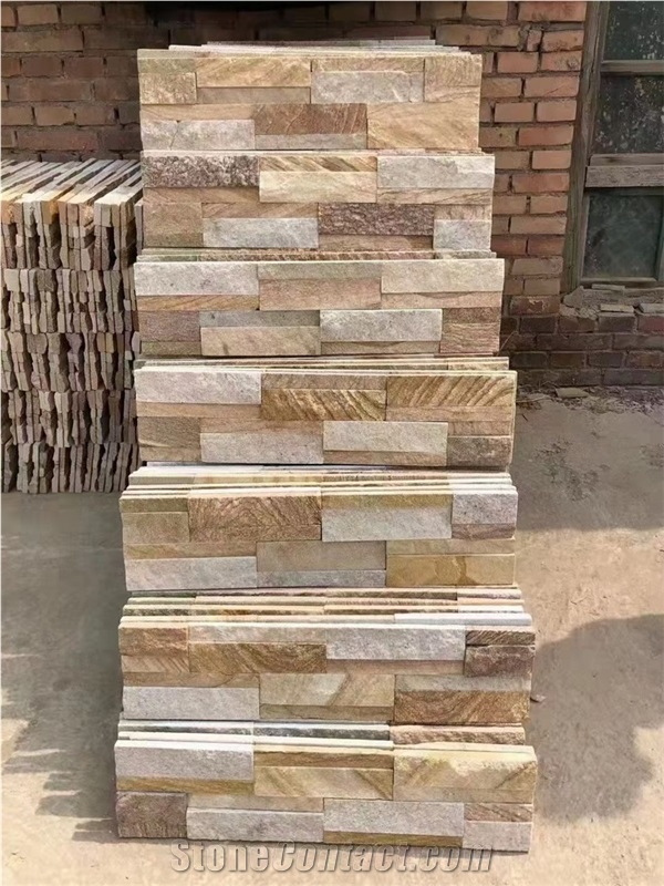 Sandstone Flexible Culture Stone For Exterior Wall Cladding