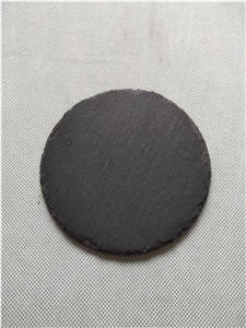Wholesale Custom Blank Square Rubber Feet  Slate Coasters