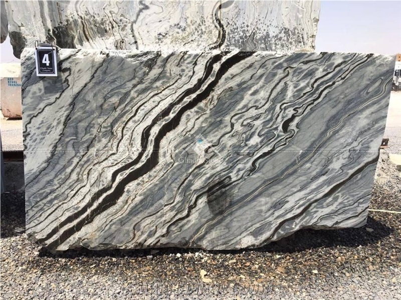 Silver Stream (Zebra Marble) Blocks