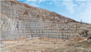 Cloud White Marble Quarry