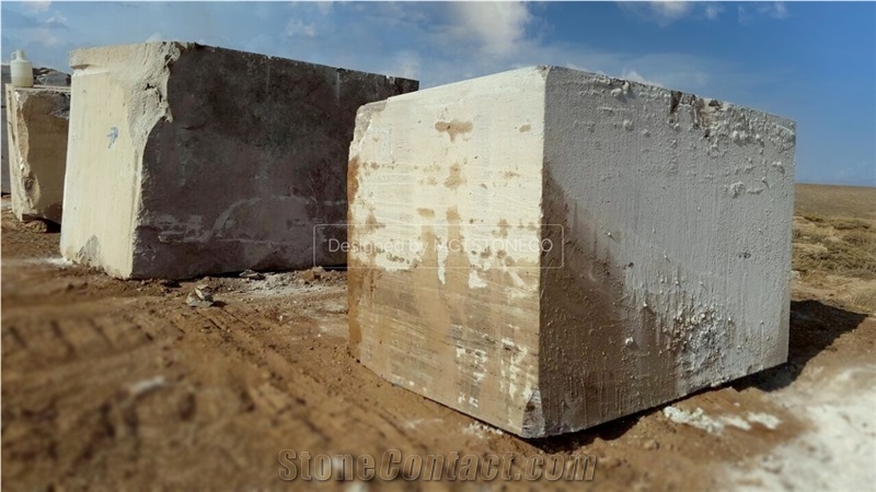 Hesar Titanium Travertine (MGT) Quarry