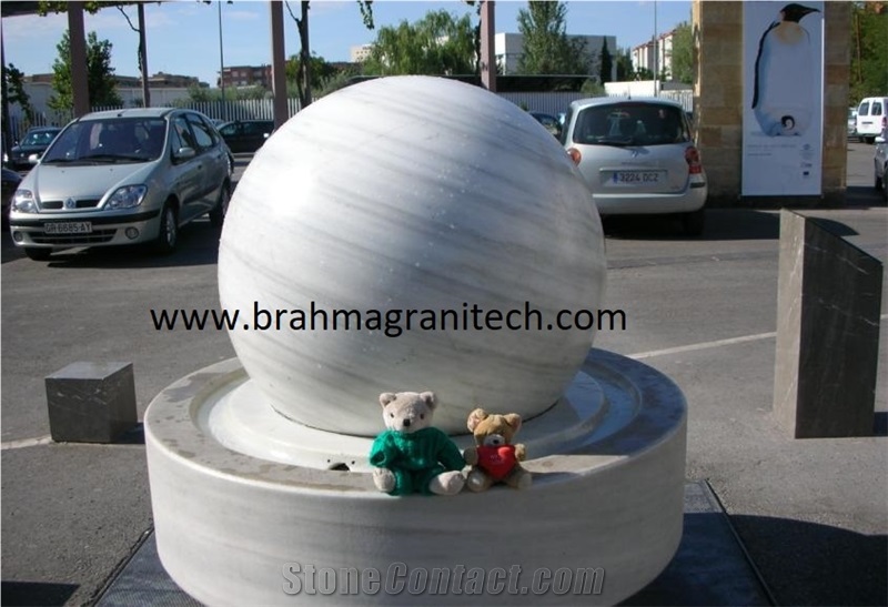 Ball Fountain, Sphere Fountain, Floating Sphere Ball
