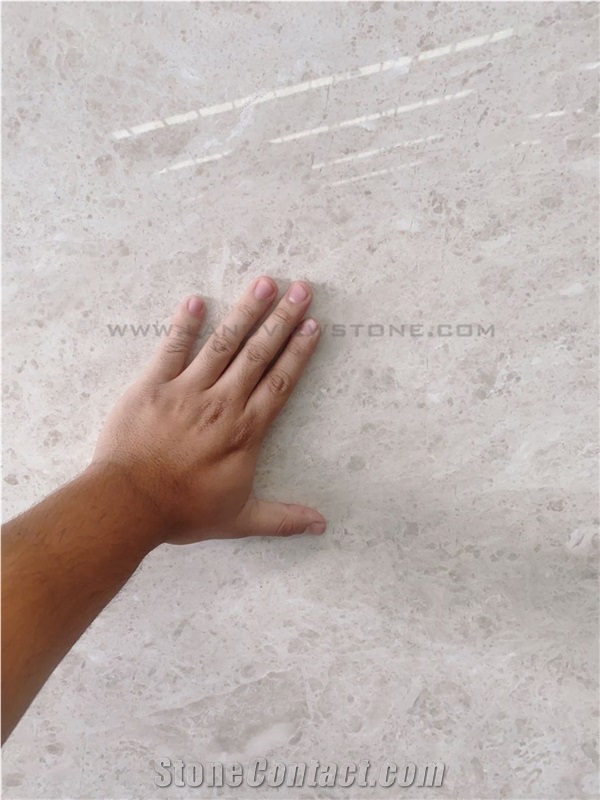 Desert Beige Oman Marble Slab Tile