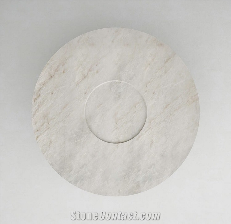 Dining Table Afyon White Marble Marble Tables