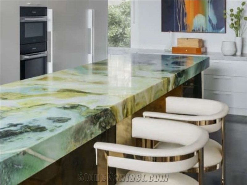 Dreaming Green Marble For Wall Flooring