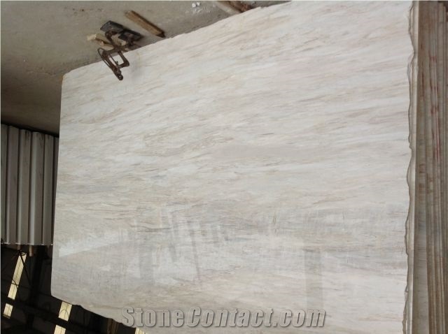 White Marble With Veins