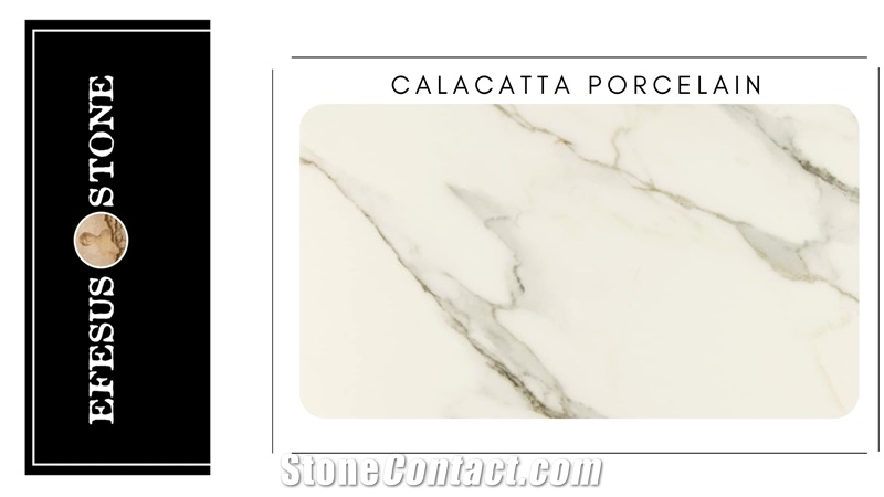 Calacatta Porcelain Stone Slabs