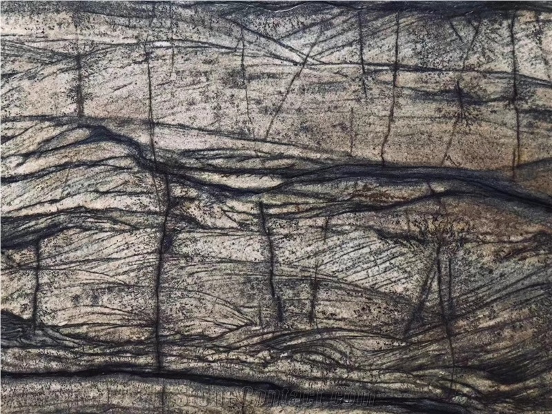 Shangrila Brown Quartzite Hangri-La Brown Wooden Slab Tile