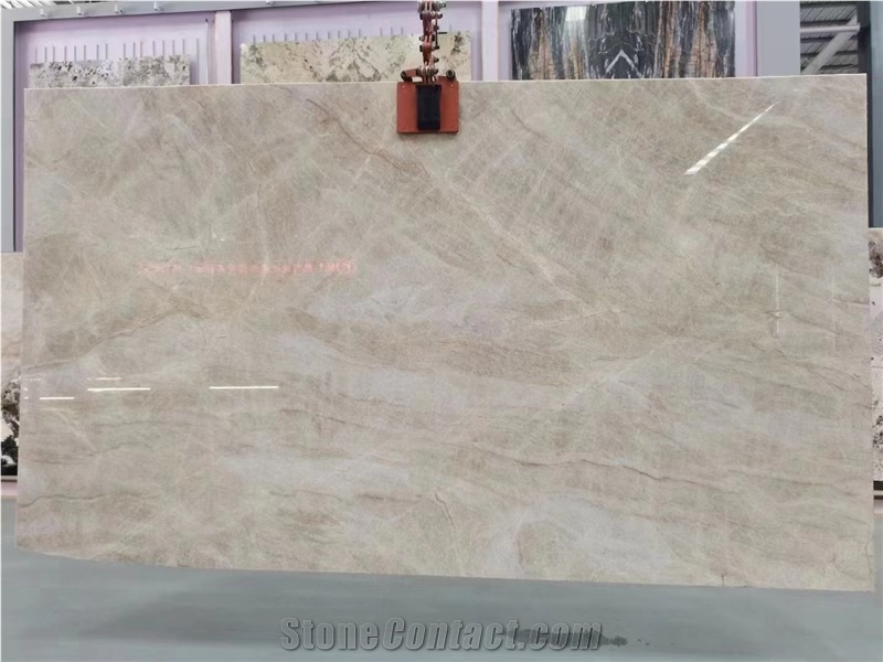 Taj Mahal White Quartzite Slab Home Project Tile
