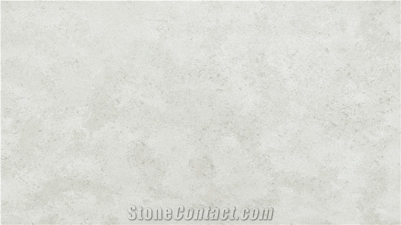 Gold Top Concrete Series Cement White Cheap Quartz Slabs