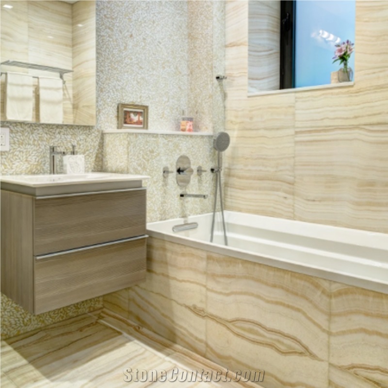 Best Quality Natural Polished Vanilla Onyx Stone Tiles