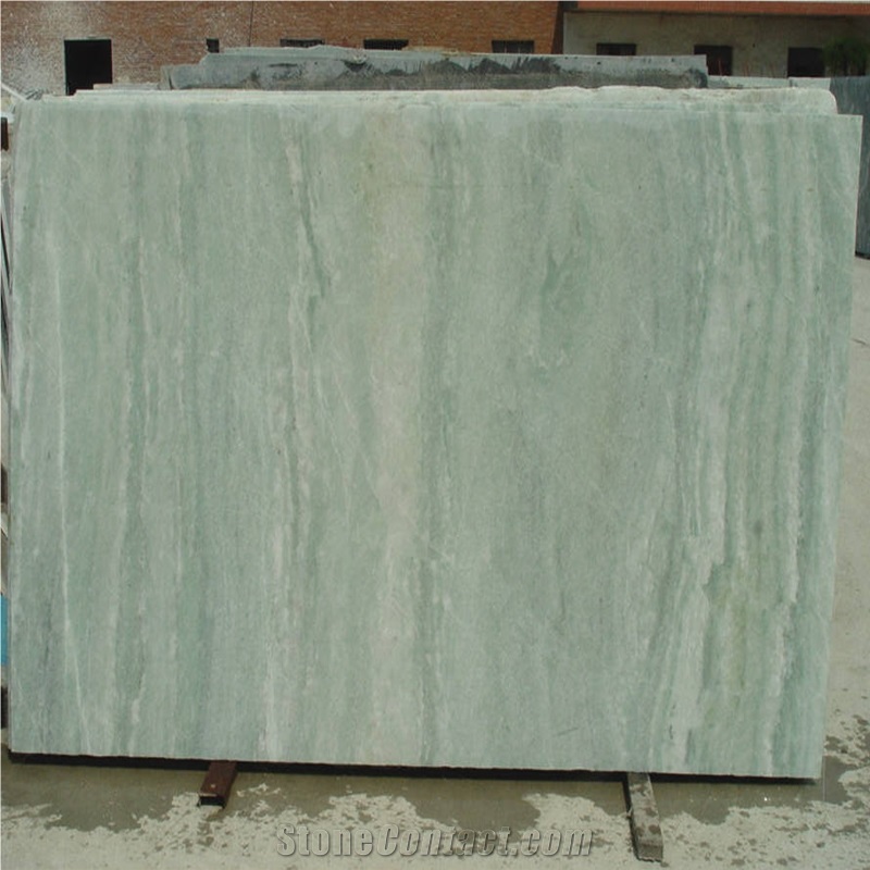Chinese Nice Marble Ming Green Tiles Slabs Custome Size