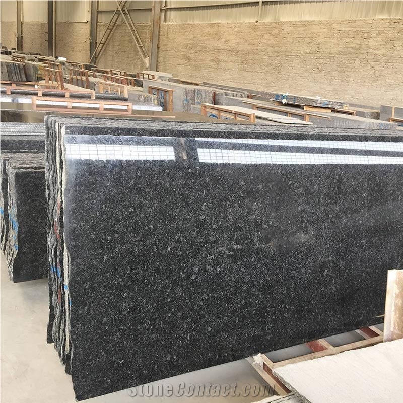 Customize Cheap Price Best Quality Angola Black Granite