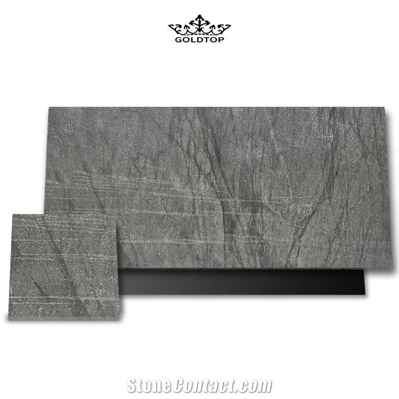 GOLDTOP OEM/ODM Cheap Price Galaxy Grey Granite Double Tiles