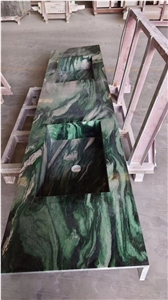 Green Silk Natural Quartzite Kitchen Undermount Sink