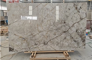 Turkey Silver River Marble Slab Tile Polished