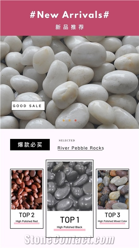 Pebble Stone For Decorate The Garden