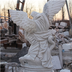 European Life Size Marble Statues Angel