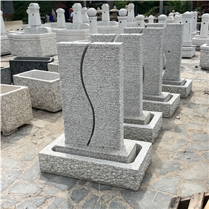 Handmade Carving Stone Wall Water Fountain