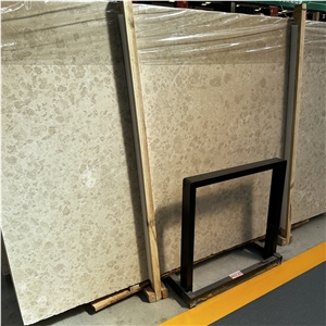 Beige Slab German Beige Limestone For Bathroom Floor Tiles