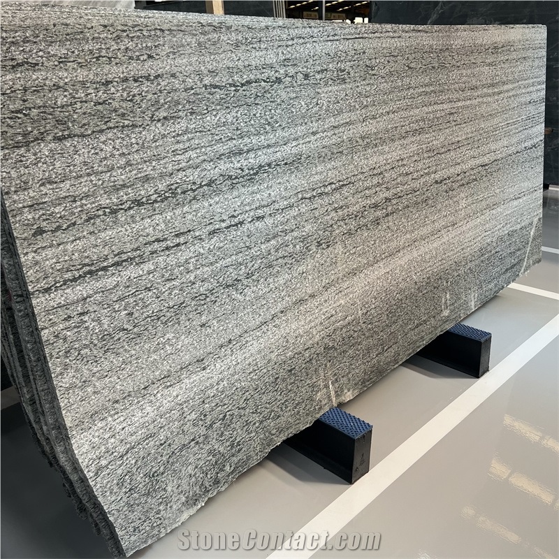 Grey Juparana Granite For  Exterior  3D Stone Wall Panels