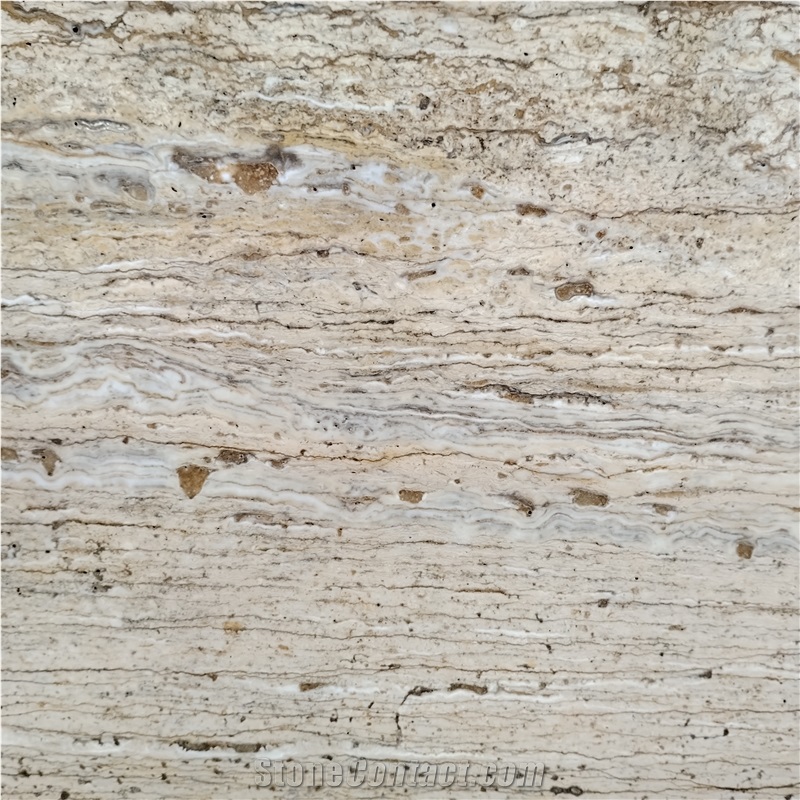Natural Brown Azarshahr Walnut Travertine Slab And Wall Tile
