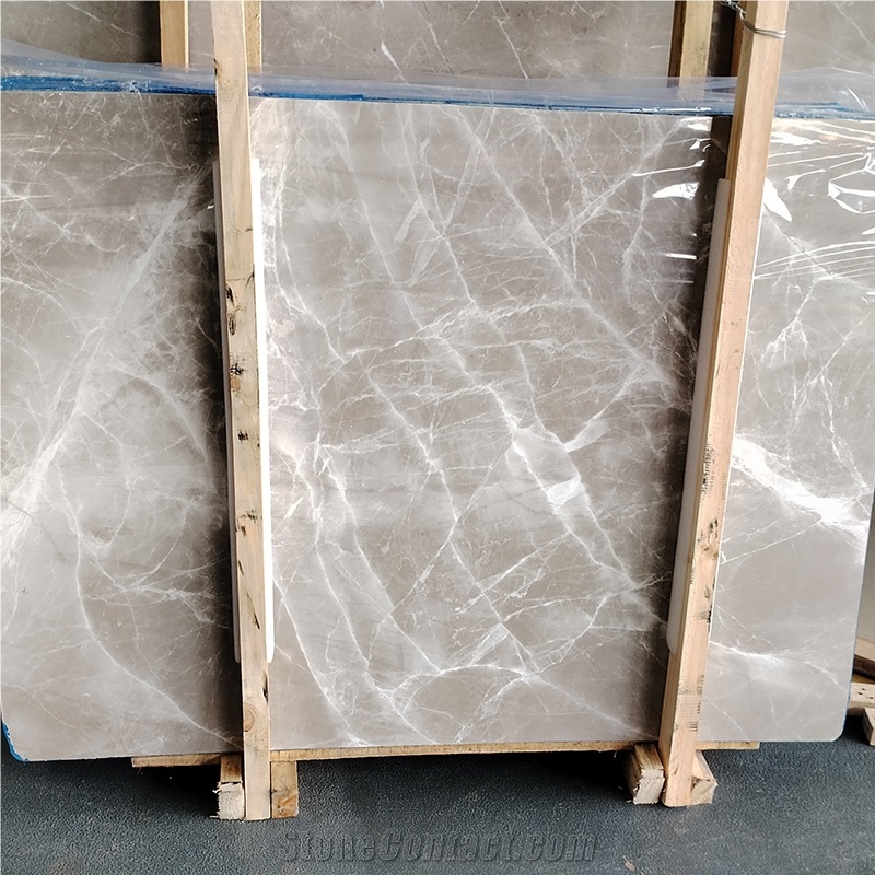 Polished Tundra Grey Marble Slab And Tile In Sales Promotion