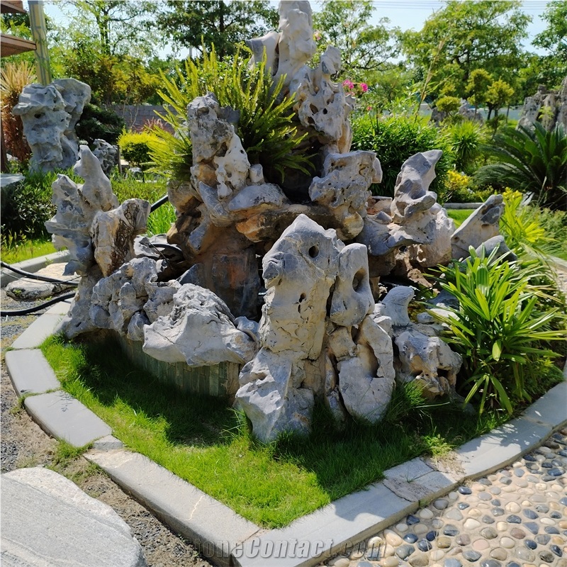 Taihu Lake Stone Rockery Landscaping Project Ornamental