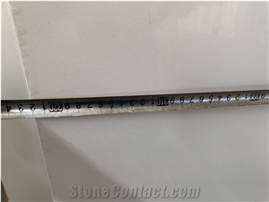 High Quality Pure White Quartz Powder Stone Flooring Slabs