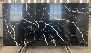 Nero Calacatta Slabs Design Quartz Slabs High Quality