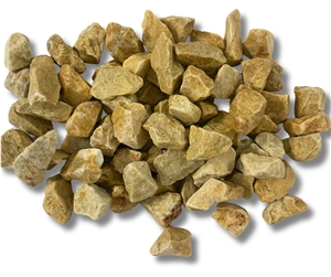 Tumbled Yellow Pebble Stone 10-80Mm